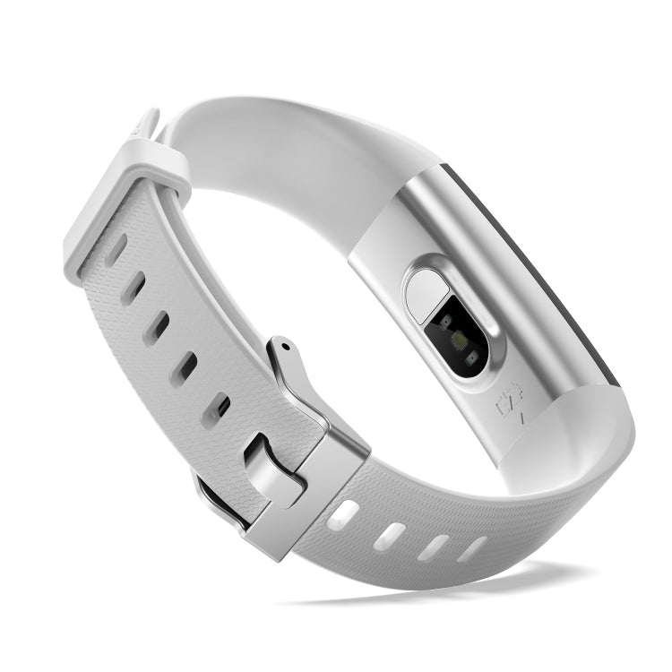 S5-4 Smart Bracelet IP68 Waterproof Heart Rate Sport Fitness Tracker Smart Watch(White) by buy2fix