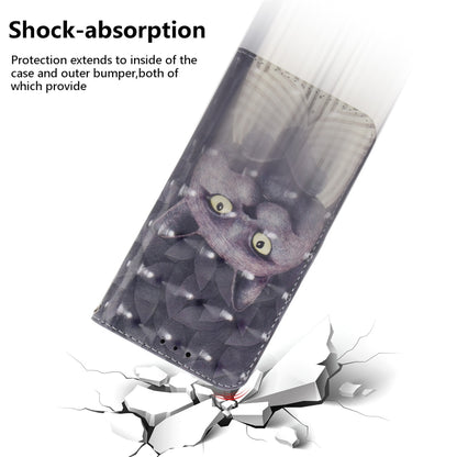 For Google Pixel 9 Pro 3D Colored Horizontal Flip Leather Phone Case(Hug Cat) by buy2fix