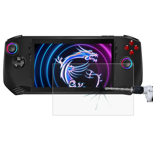 For MSI Claw 7 inch Game Console 9H 0.3mm Explosion-proof Tempered Glass Film - Tempered Glass by buy2fix | Online Shopping UK | buy2fix