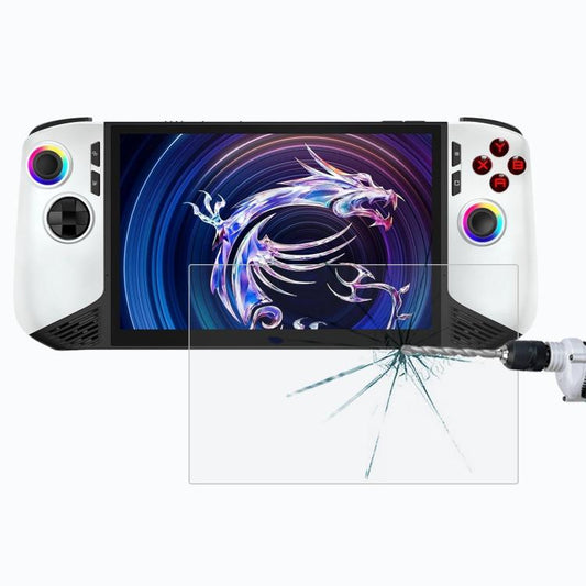 For MSI Claw 8 AI+ 9H 0.3mm Explosion-proof Tempered Glass Film - Cover Case by buy2fix | Online Shopping UK | buy2fix