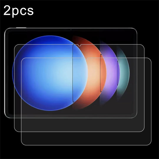For Xiaomi Pad 7S Pro 12.5 / 6S Pro 12.4 2 PCS/Pack 9H 0.3mm Explosion-proof Tempered Glass Film