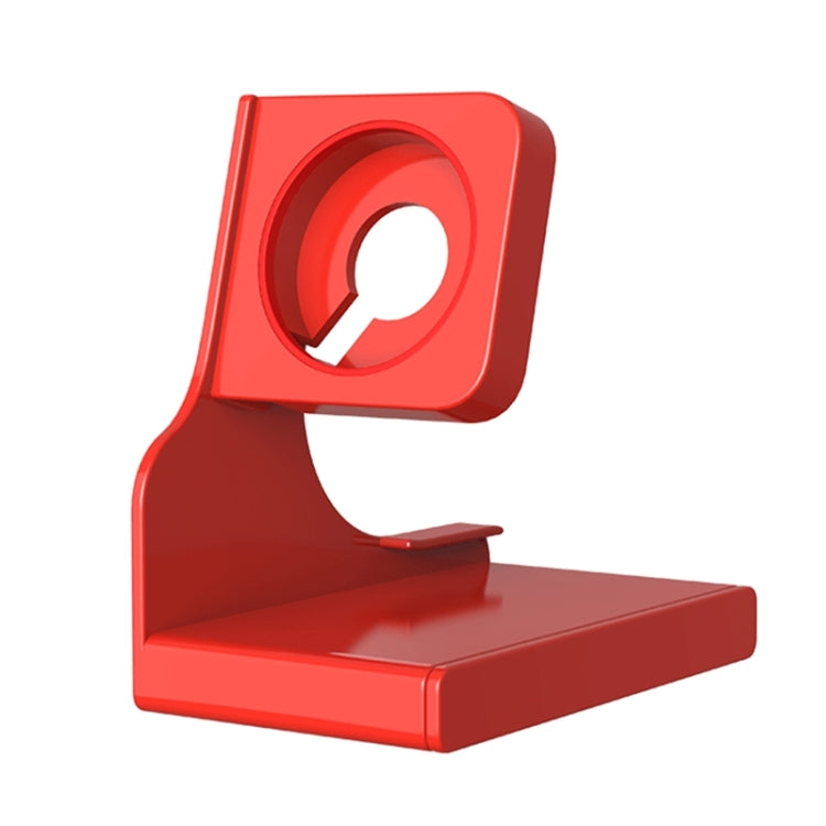 For Apple Watch Series Smart Watch Charging Stand PC Base(Red) by buy2fix