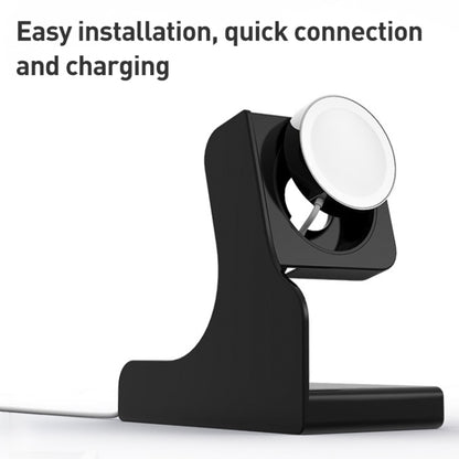 For Apple Watch Series Smart Watch Charging Stand PC Base(Red) by buy2fix