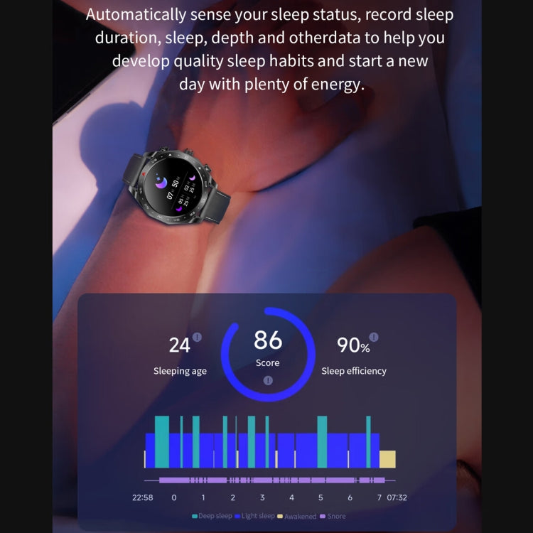 T95 1.52 inch BT5.0 Smart Sport Watch with Earbuds, Support Bluetooth Call / Blood Oxygen / Heart Rate / Blood Pressure Health Monitor(Silver) by buy2fix