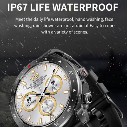 T95 1.52 inch BT5.0 Smart Sport Watch with Earbuds, Support Bluetooth Call / Blood Oxygen / Heart Rate / Blood Pressure Health Monitor(Silver) by buy2fix