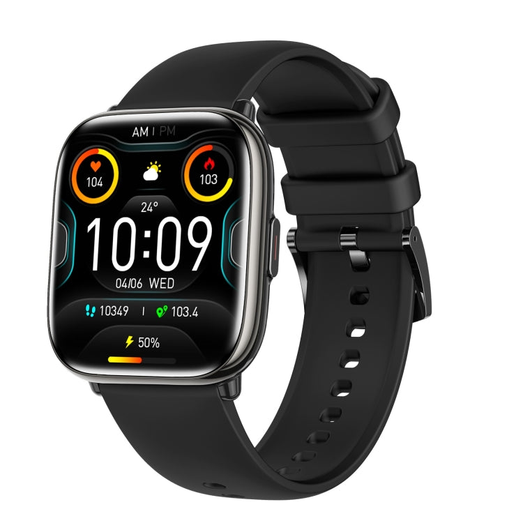 HD12 1.75 inch IP68 Waterproof Smart Watch, Support Blood Oxygen Monitoring(Black) by buy2fix