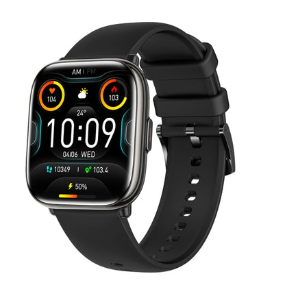 HD12 1.75 inch IP68 Waterproof Smart Watch, Support Blood Oxygen Monitoring(Black) by buy2fix