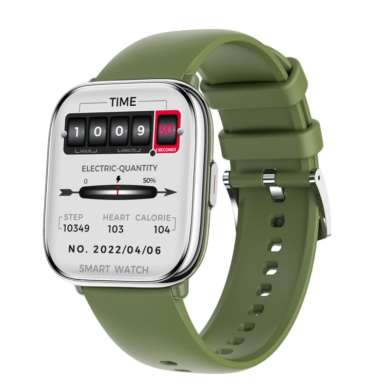 HD12 1.75 inch IP68 Waterproof Smart Watch, Support Blood Oxygen Monitoring(Green) by buy2fix