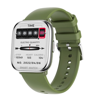 HD12 1.75 inch IP68 Waterproof Smart Watch, Support Blood Oxygen Monitoring(Green) by buy2fix