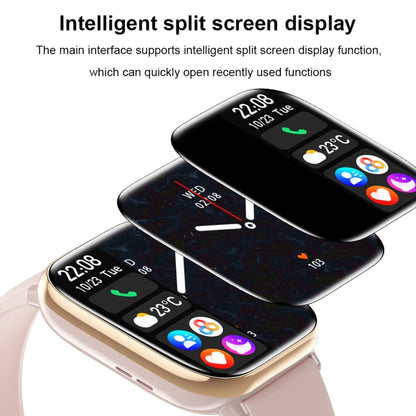 HD12 1.75 inch IP68 Waterproof Smart Watch, Support Blood Oxygen Monitoring(Black) by buy2fix