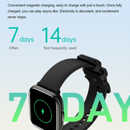 HD12 1.75 inch IP68 Waterproof Smart Watch, Support Blood Oxygen Monitoring(Black) by buy2fix