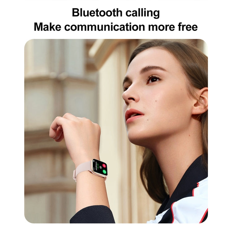 HD12 1.75 inch IP68 Waterproof Smart Watch, Support Blood Oxygen Monitoring(Black) by buy2fix