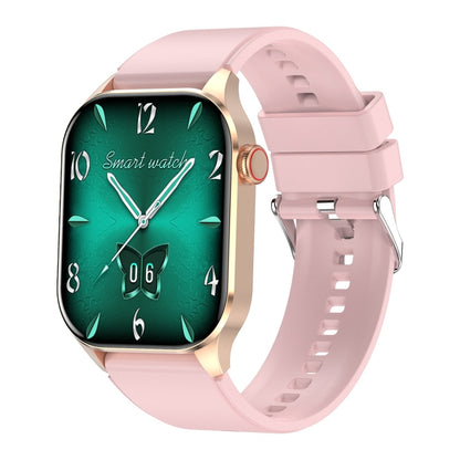 T98 2.04 inch IP68 Waterproof Bluetooth Call Smart Watch, Support Blood Oxygen Monitoring(Pink) by buy2fix