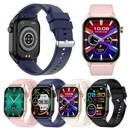 T98 2.04 inch IP68 Waterproof Bluetooth Call Smart Watch, Support Blood Oxygen Monitoring(Pink) by buy2fix