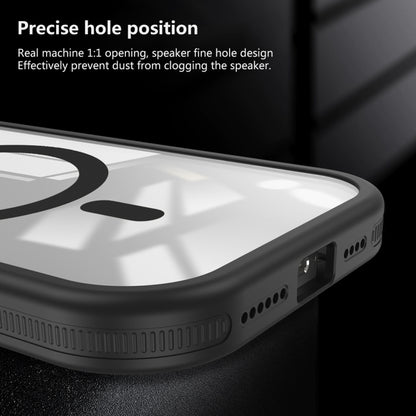 For iPhone 11 Round Camshield MagSafe TPU Hybrid PC Phone Case(Pink) by buy2fix