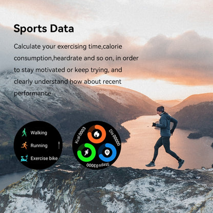 K52 1.39 inch IPS Square Screen Smart Watch Supports Bluetooth Calls(Silver Orange) by buy2fix