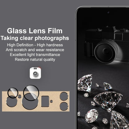 For Google Pixel 8 Pro IMAK Metal Armor Premium Camera Protector Film(Silver) - Other by imak | Online Shopping UK | buy2fix