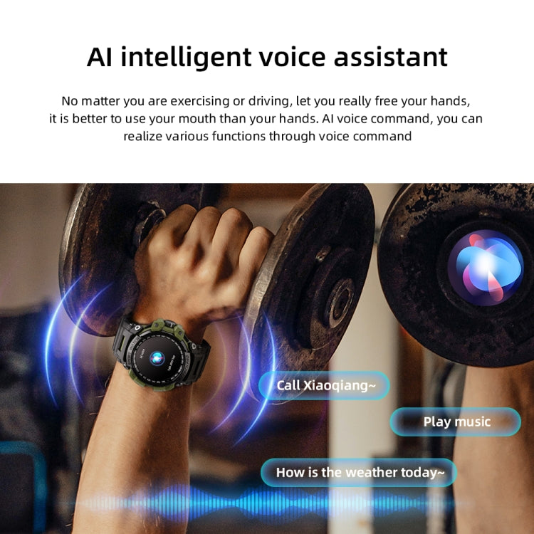 LOKMAT ATTACK Pro 1.39 inch BT5.1 Smart Sport Watch, Support Bluetooth Call / Sleep / Heart Rate / Blood Pressure Health Monitor(Blue Black) by buy2fix