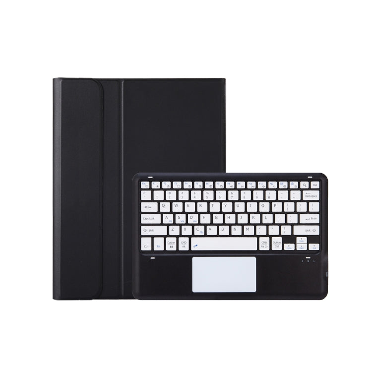 For Huawei MatePad Pro 13.2 inch AH18-A Detachable Bluetooth Keyboard Leather Tablet Case with Touch(Black+White) by buy2fix