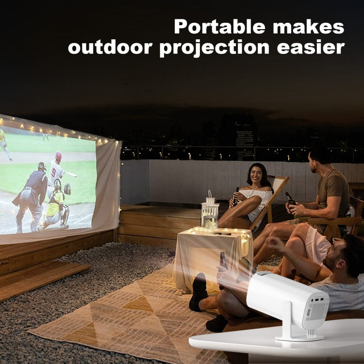 GXMO P30 Android 11 OS HD Portable WiFi Projector, Plug Type:UK Plug(White) - Mini Projector by GXMO | Online Shopping UK | buy2fix
