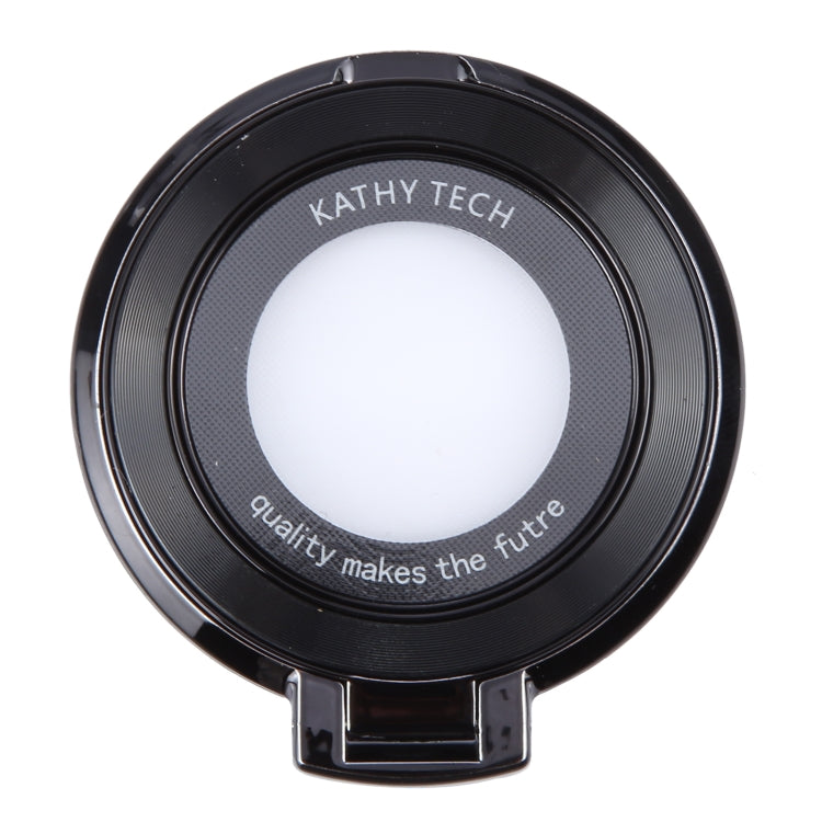 Ultra-thin Fold Plastics Phone Holder(Black) - Ring Holder by buy2fix | Online Shopping UK | buy2fix