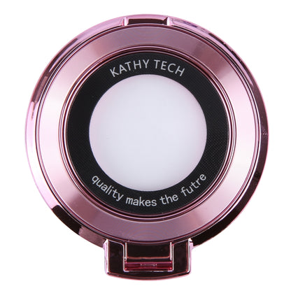 Ultra-thin Fold Plastics Phone Holder(Pink) - Ring Holder by buy2fix | Online Shopping UK | buy2fix