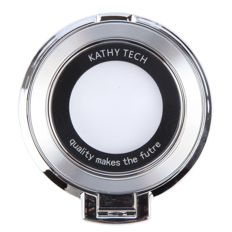 Ultra-thin Fold Plastics Phone Holder(Silver) - Ring Holder by buy2fix | Online Shopping UK | buy2fix