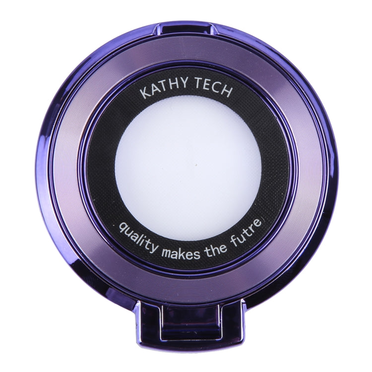 Ultra-thin Fold Plastics Phone Holder(Purple) - Ring Holder by buy2fix | Online Shopping UK | buy2fix