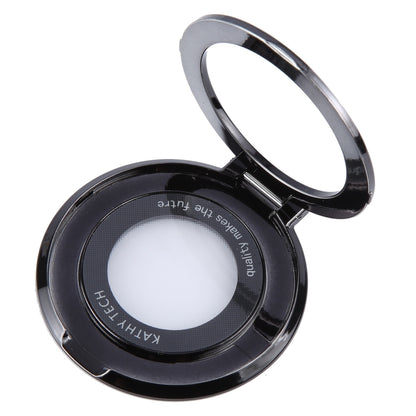 Glitter Ultra-thin Fold Plastics Phone Holder(Black) - Ring Holder by buy2fix | Online Shopping UK | buy2fix