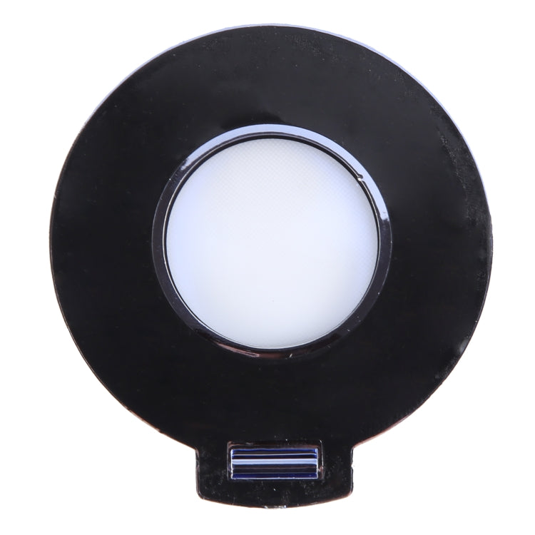 Glitter Ultra-thin Fold Plastics Phone Holder(Blue) - Ring Holder by buy2fix | Online Shopping UK | buy2fix