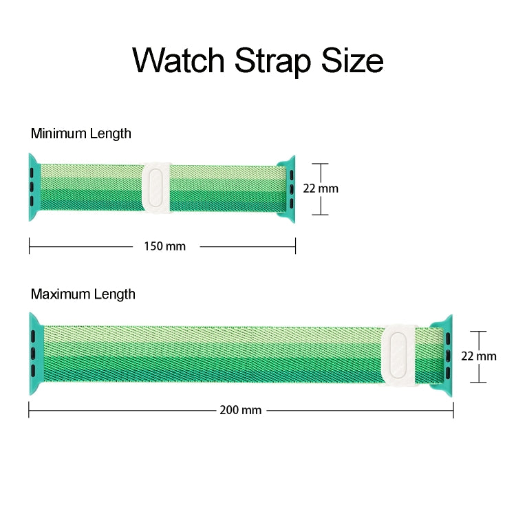 For Apple Watch Ultra 49mm Carbon Fiber Texture Snap Buckle Nylon Watch Band(Gradient Pink) by buy2fix