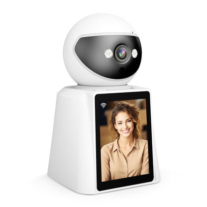 Srihome SH053 4MP 2.8 inch IPS Screen Smart Video Calling IP Camera Baby Monitor(EU Plug) - Baby Monitor by SriHome | Online Shopping UK | buy2fix