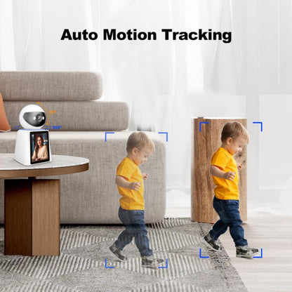 Srihome SH053 4MP 2.8 inch IPS Screen Smart Video Calling IP Camera Baby Monitor(EU Plug) - Baby Monitor by SriHome | Online Shopping UK | buy2fix
