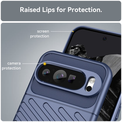 For Google Pixel 9 Pro XL Thunderbolt Shockproof TPU Phone Case(Blue) by buy2fix