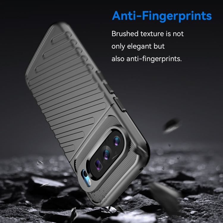 For Google Pixel 9 Pro Thunderbolt Shockproof TPU Phone Case(Black) by buy2fix