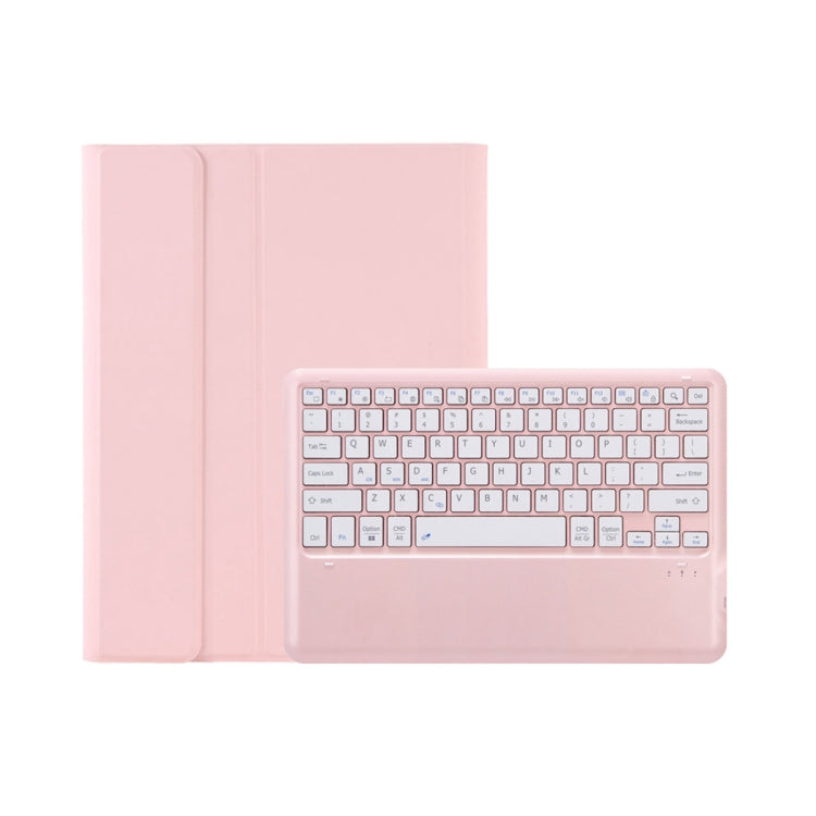 For Xiaomi Pad 6S Pro 12.4 Lambskin Texture Detachable Bluetooth Keyboard Leather Case(Pink) by buy2fix