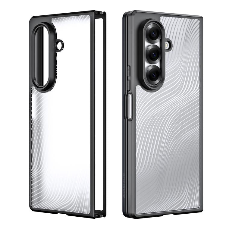 For Samsung Galaxy Z Fold7 5G DUX DUCIS Aimo Series  Frosted Feel Phone Case(Black) - Galaxy Z Fold7 5G Cases by DUX DUCIS | Online Shopping UK | buy2fix