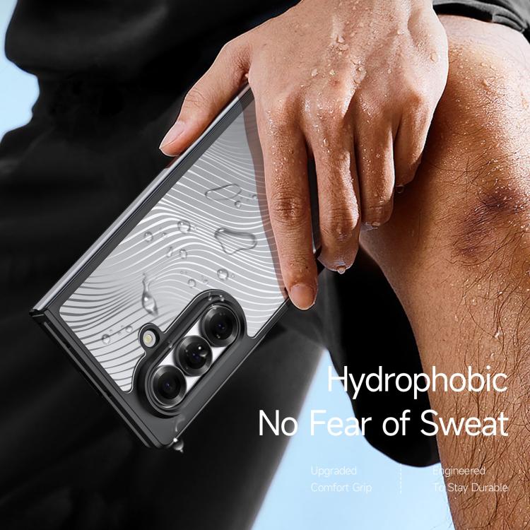 For Samsung Galaxy Z Fold7 5G DUX DUCIS Aimo Series  Frosted Feel Phone Case(Black) - Galaxy Z Fold7 5G Cases by DUX DUCIS | Online Shopping UK | buy2fix