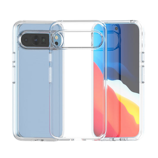 For Google Pixel 9 Terminator Style Shockproof Phone Case(Transparent) by buy2fix