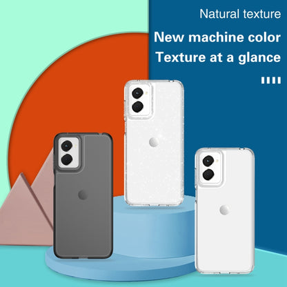 For Motorola Moto G Power 5G 2024 Terminator Style Shockproof Phone Case(Glitter White) by buy2fix