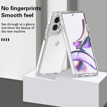 For Motorola Moto G Stylus 5G 2024 Terminator Style Shockproof Phone Case(Transparent) by buy2fix