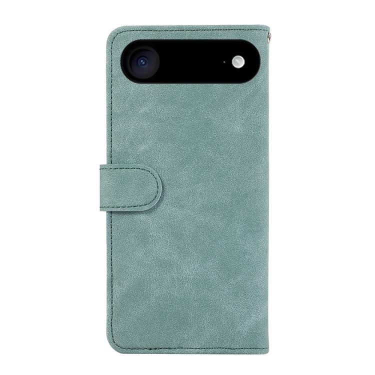 For iPhone Air ABEEL Color Block Magnetic RFID Leather Phone Case(Cyan-Pink) - iPhone Air Cases by buy2fix | Online Shopping UK | buy2fix