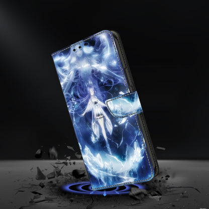 For Google Pixel 9 Pro Crystal Painted Leather Phone case(Magic Fairy) by buy2fix