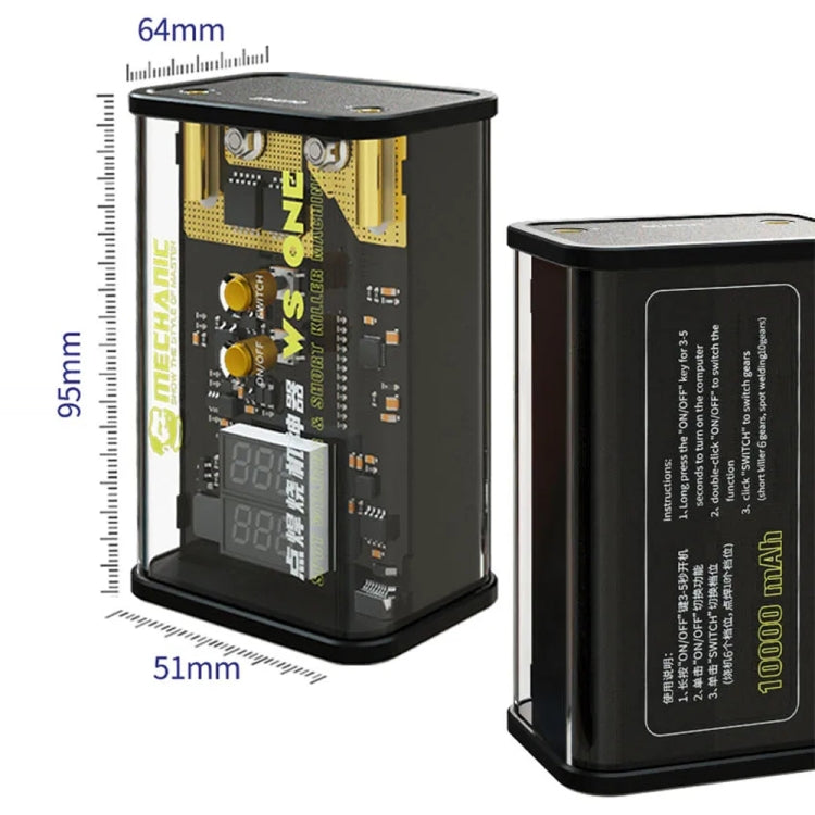Mechanic WS ONE Battery Pulse Welding Short Killer - Test Tools by MECHANIC | Online Shopping UK | buy2fix