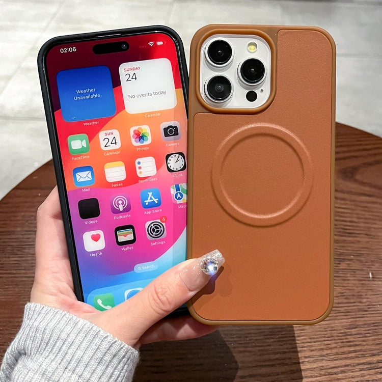 For iPhone 11 Pro Max 2 in 1 MagSafe Magnetic Silicone Leather Phone Case(Green) by buy2fix