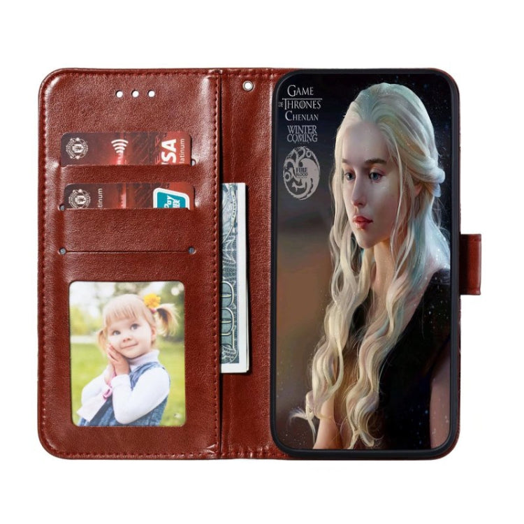 For Google Pixel 9 Pro Sun Mandala Embossing Pattern Phone Leather Case(Brown) by buy2fix