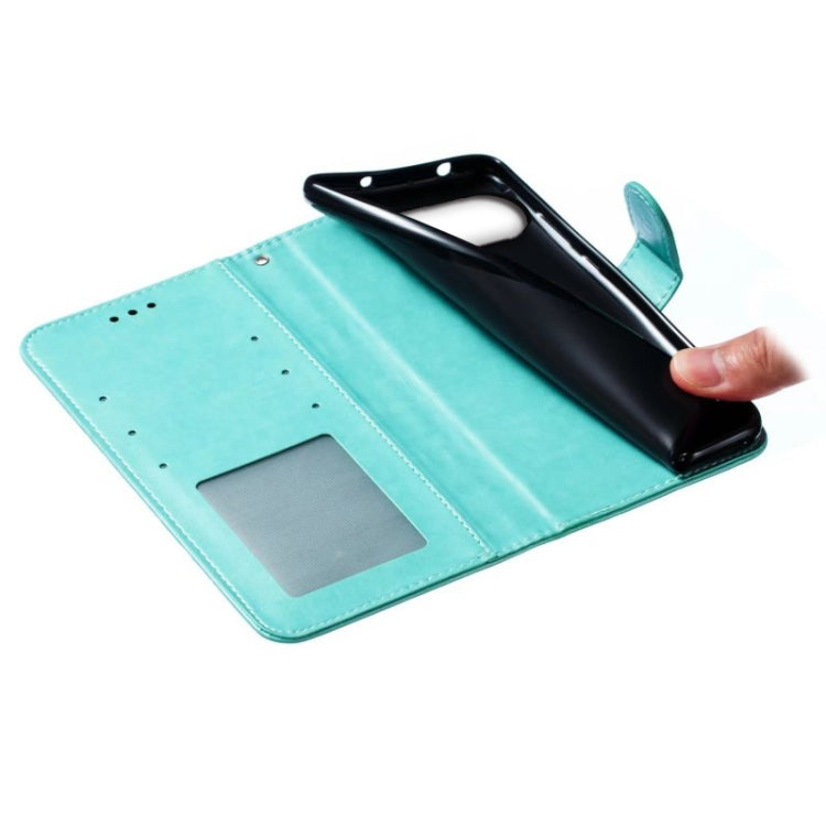 For Google Pixel 9 Pro Sun Mandala Embossing Pattern Phone Leather Case(Green) by buy2fix