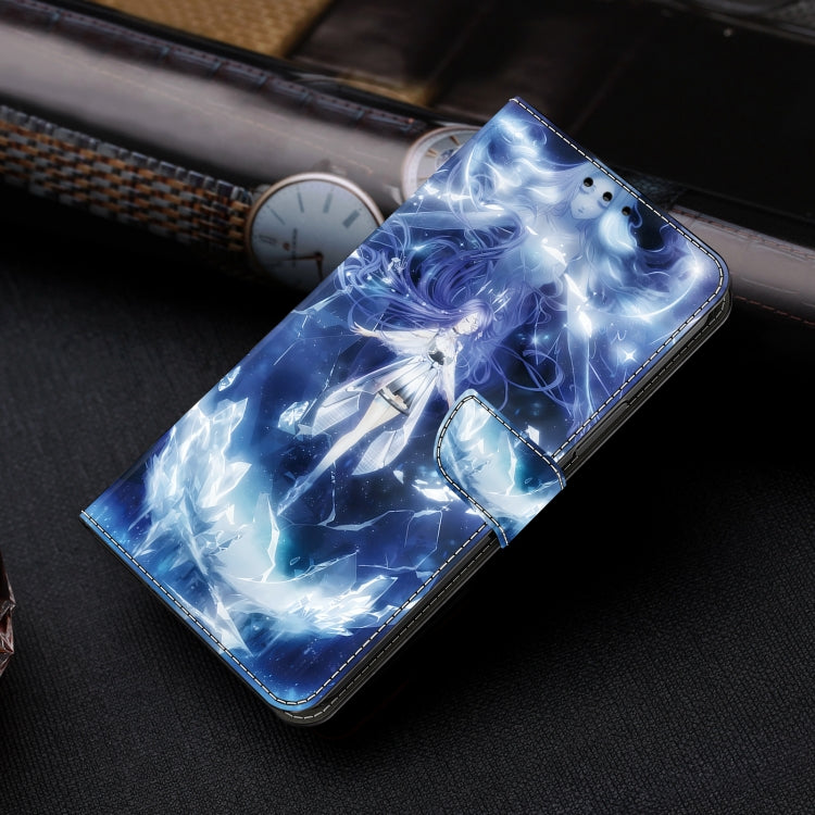 For Samsung Galaxy S22 Ultra 5G Crystal Painted Leather Phone case(Magic Fairy) by buy2fix