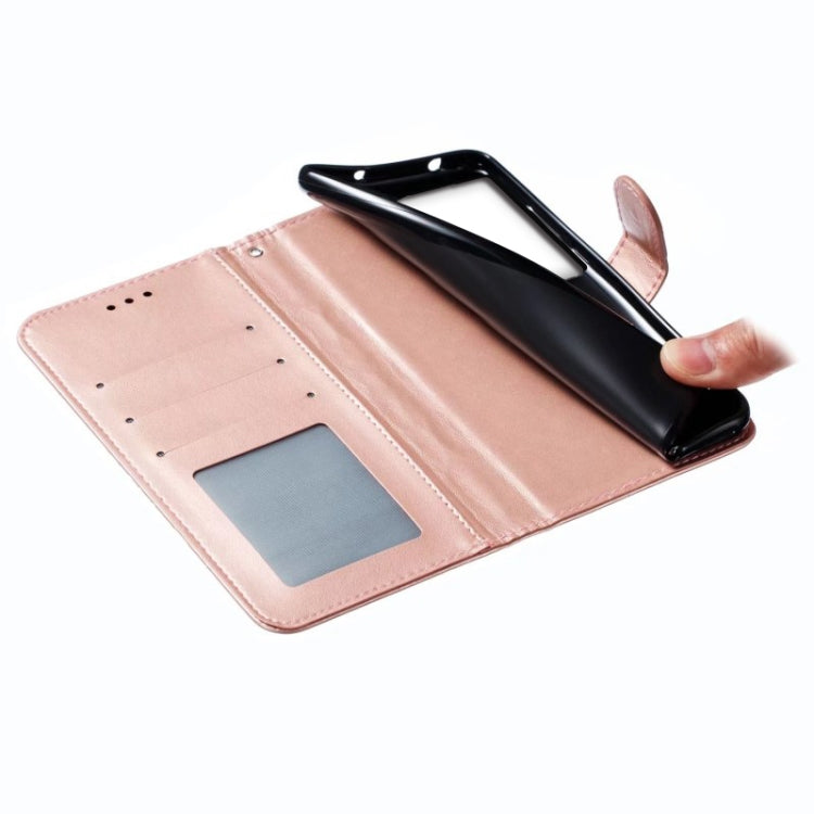 For OnePlus 12 Sun Mandala Embossing Pattern Phone Leather Case(Rose Gold) by buy2fix