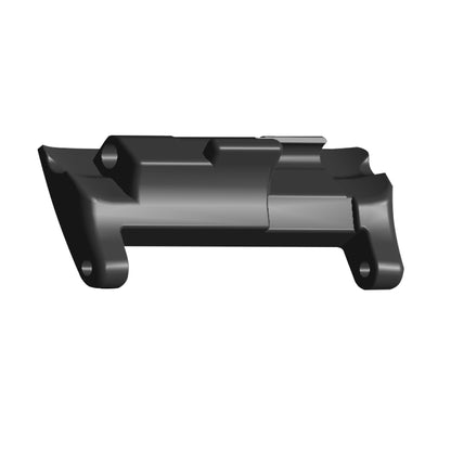 For Huawei Watch D 20mm 1 Pair Metal Watch Band Connector(Black) by buy2fix